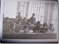 Interior del  único aula