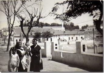 Barrio Las Latas al fondo el comedor